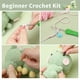 thumbnail image 4 of DIY Crochet Starter Kit - 7 Essential Items for Beginners - Beanie Balls, Needles, Markers, Yarn Needles, Stitch Markers, Eyes & Stuffers!, 4 of 4