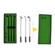 thumbnail image 4 of Juego de bolígrafos de golf Mini juego de golf de escritorio Putting Green Flag Bolígrafos Amarillo, 4 of 5