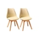 thumbnail image 1 of SILLA TULIP ECOCUERO CREMA, 1 of 3