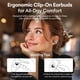 thumbnail image 2 of Auriculares Paxa Clipbuds7 Bluetooth 5.4 Plateados, 2 of 3