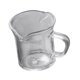 thumbnail image 3 of Copa De Vidrio Medición De La Jarra De Espuma De Leche Resistente Al Calor Para Baristas Mide Transparente, 3 of 5