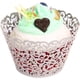 thumbnail image 2 of 50 envoltorios artísticos para cupcakes, papel para hornear pasteles, filigrana, encaje de enredadera, corte láser, moldes para muffins, bandejas para decoración de bodas, fiestas y cumpleaños., 2 of 7