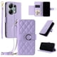 thumbnail image 1 of Funda tipo billetera FOXDOCK para Xiaomi Redmi Note 13 Pro 4G – Tapa abatible con correa para mujer, 1 of 5