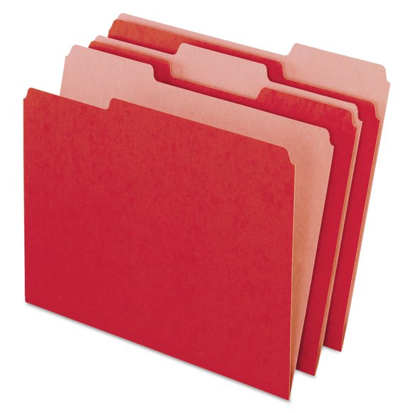 Carpetas de archivos Pendaflex Earthwise 04311 1/3 en la parte superior de la pestaña