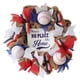 thumbnail image 4 of Guirnalda De Béisbol Inspiration De 35 Cm Para Regalo De Amante Del Béisbol En La Puerta, 4 of 5