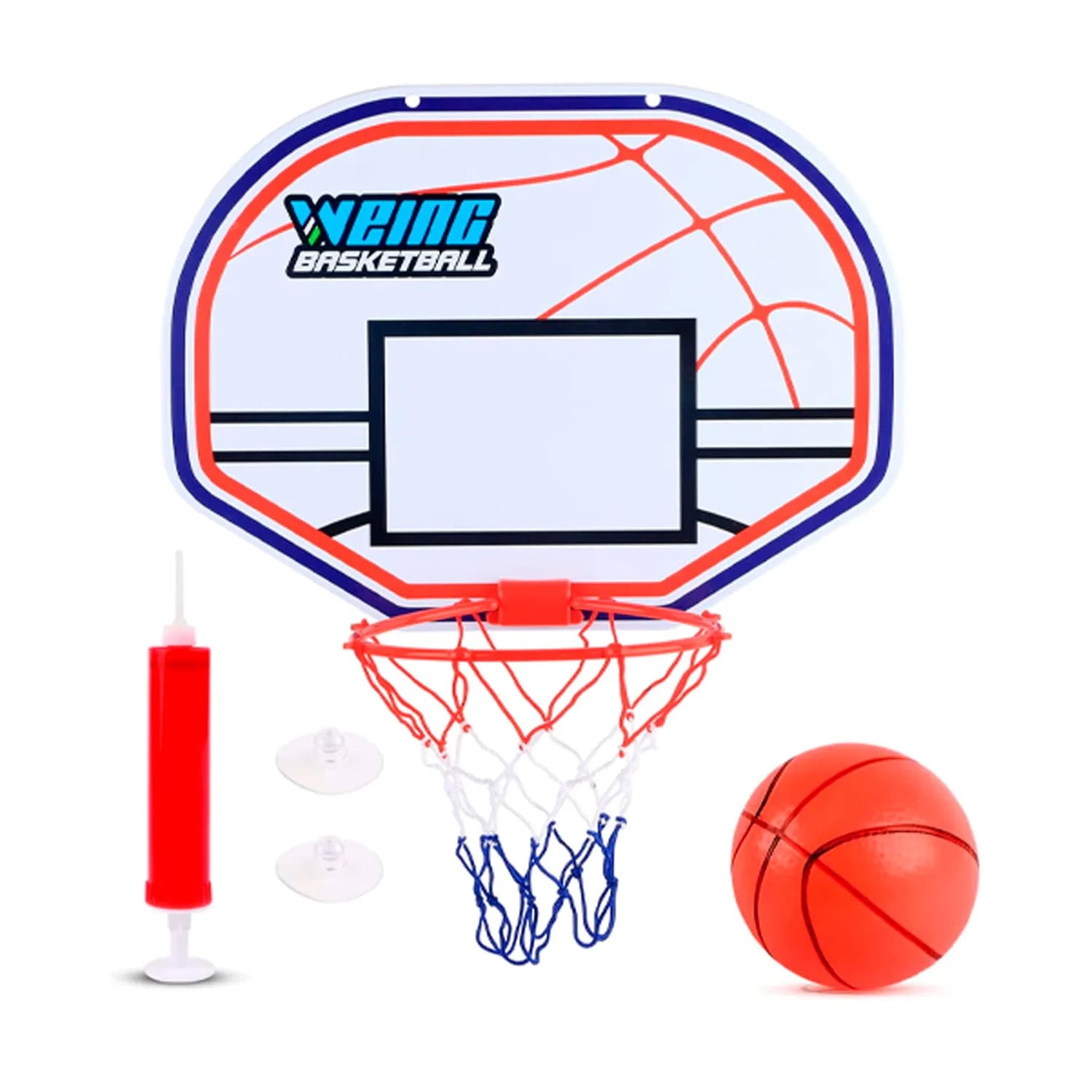 Sdfit - Set Aro De Basketball Aro + Pelota + Soportes Zh270-1