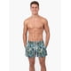 thumbnail image 1 of Traje de baño short corto hombre estampado celeste secado rapido Talla XXL, 1 of 5
