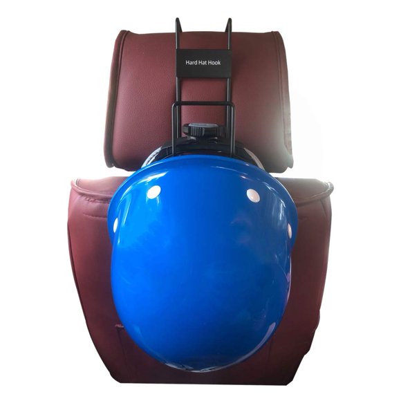 Soporte para sombreros Lionshop, acero resistente, para asiento de camión, negro