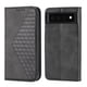 thumbnail image 4 of Funda Flip FOXDOCK para Google Pixel 6 Pro , Estilo Billetera con Diseño Rombo, Correa de Mano y Soporte, Uso Diario, 4 of 6
