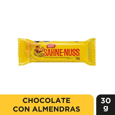 Chocolate Barra 30 G Sahne Nuss