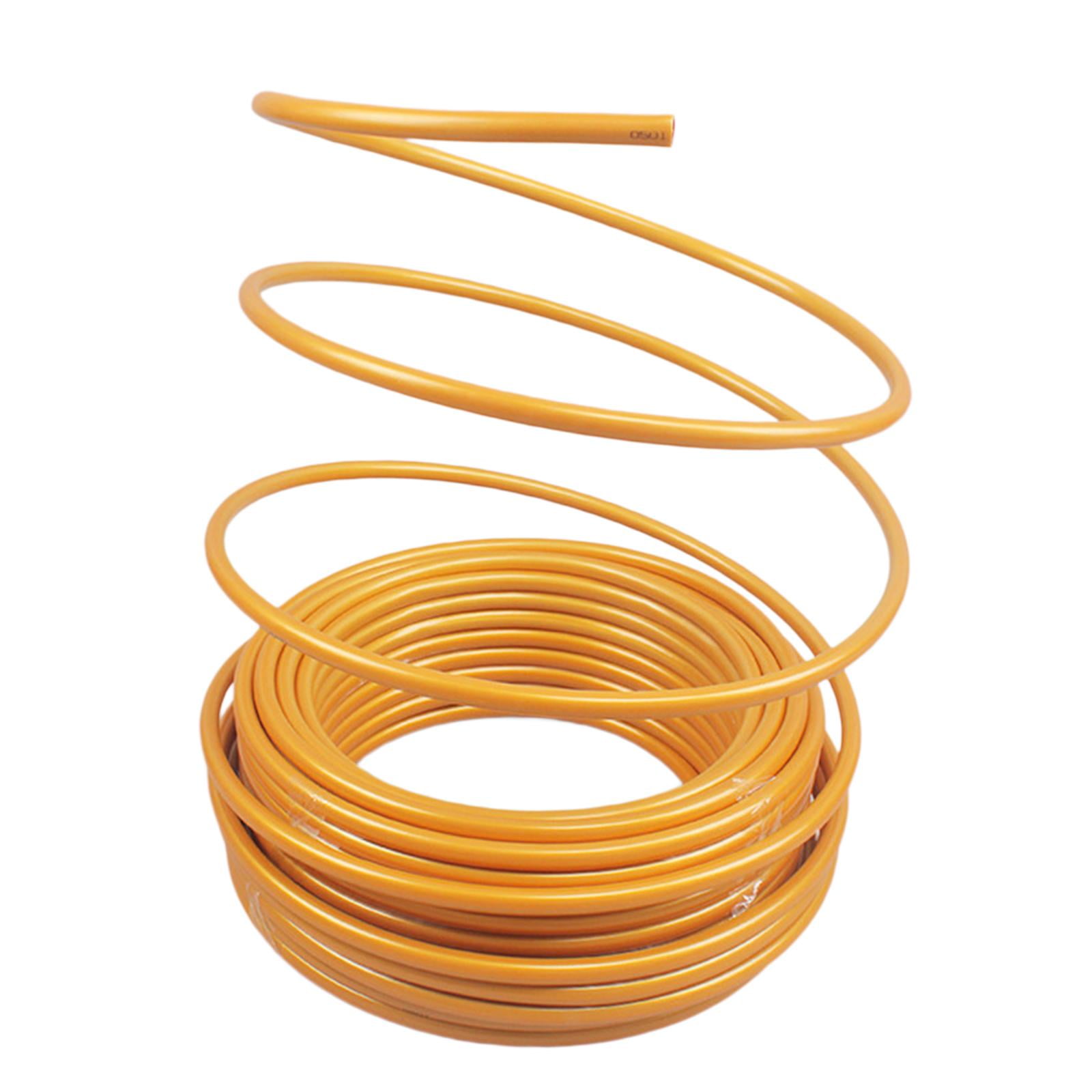 Bothyi - Tubo De Modelado De Pvc, Accesorios De Bricolaje De Boda Resistentes Para Banquete, Fiesta De Cumpleaños, Dorado, 5m
