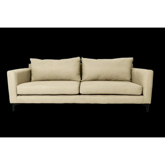 Sofa Elena 2 Cuerpos Chenille Beige