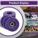 thumbnail image 3 of Discos de desbaste Nakkaa 10 cm 5/8" pack de 10 morado, 3 of 8
