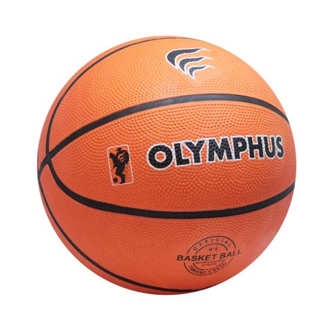 Olymphus - Balon Basquetbol Goma N°7 Naranjo