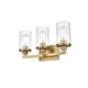 thumbnail image 3 of Aplique de Pared Living District Thane 18 Oro Satinado con Vidrio Acanalado, 3 of 8
