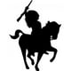 thumbnail image 1 of Decomural Indian On Horse Cowboys WS-32945, 1 of 2