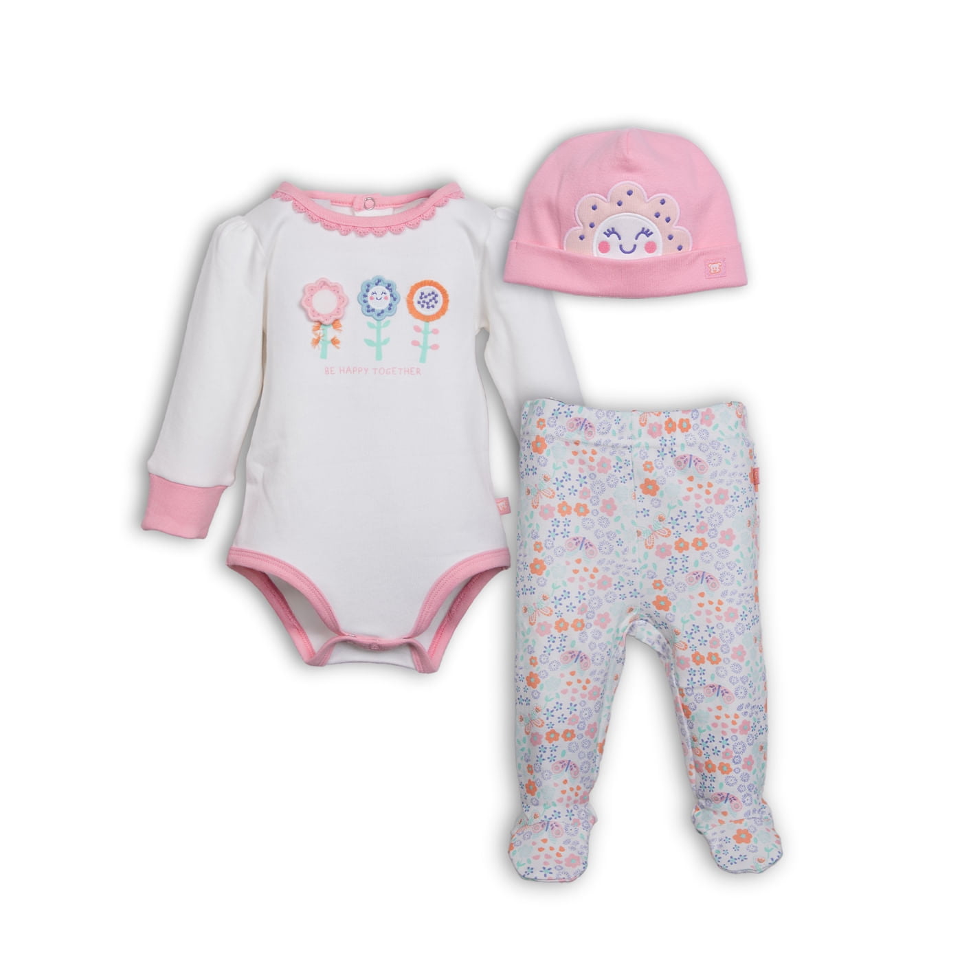 Set Recién Nacido Niña Surtido Pillin