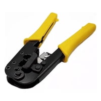 Leonimport - Pelacables Crimpeador De Cable Red Alicate Engarzar Prensa