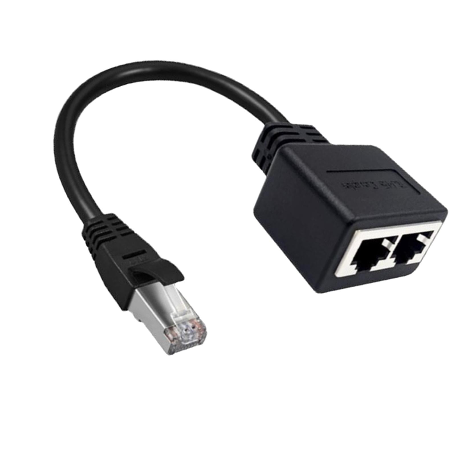 Bothyi - Cable Divisor Lan Ethernet 1 A 2 Para Cat5 Cat5e Cat6 Cat7