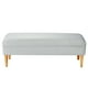 thumbnail image 1 of Banqueta Provenza Liso 2c Felpa 04 Gris, 1 of 2