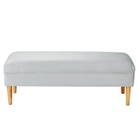 Bodevir - Banqueta Provenza Liso 2C Felpa 04 Gris