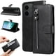 thumbnail image 5 of Funda con Cremallera para Xiaomi Redmi 15C 4G, Carcasa Cartera de Cuero PU con Soporte y Tarjetero, 5 of 5