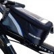 thumbnail image 2 of Bolsa Porta Celular Para Bicicleta Con Conector Auriculares Negro/Azul, 2 of 3