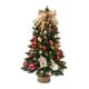 thumbnail image 3 of Mini árbol De Navidad De Escritorio 2023, Adorno Navideño Para Estante, Oficina, Dormitorio, Rojo, 3 of 5