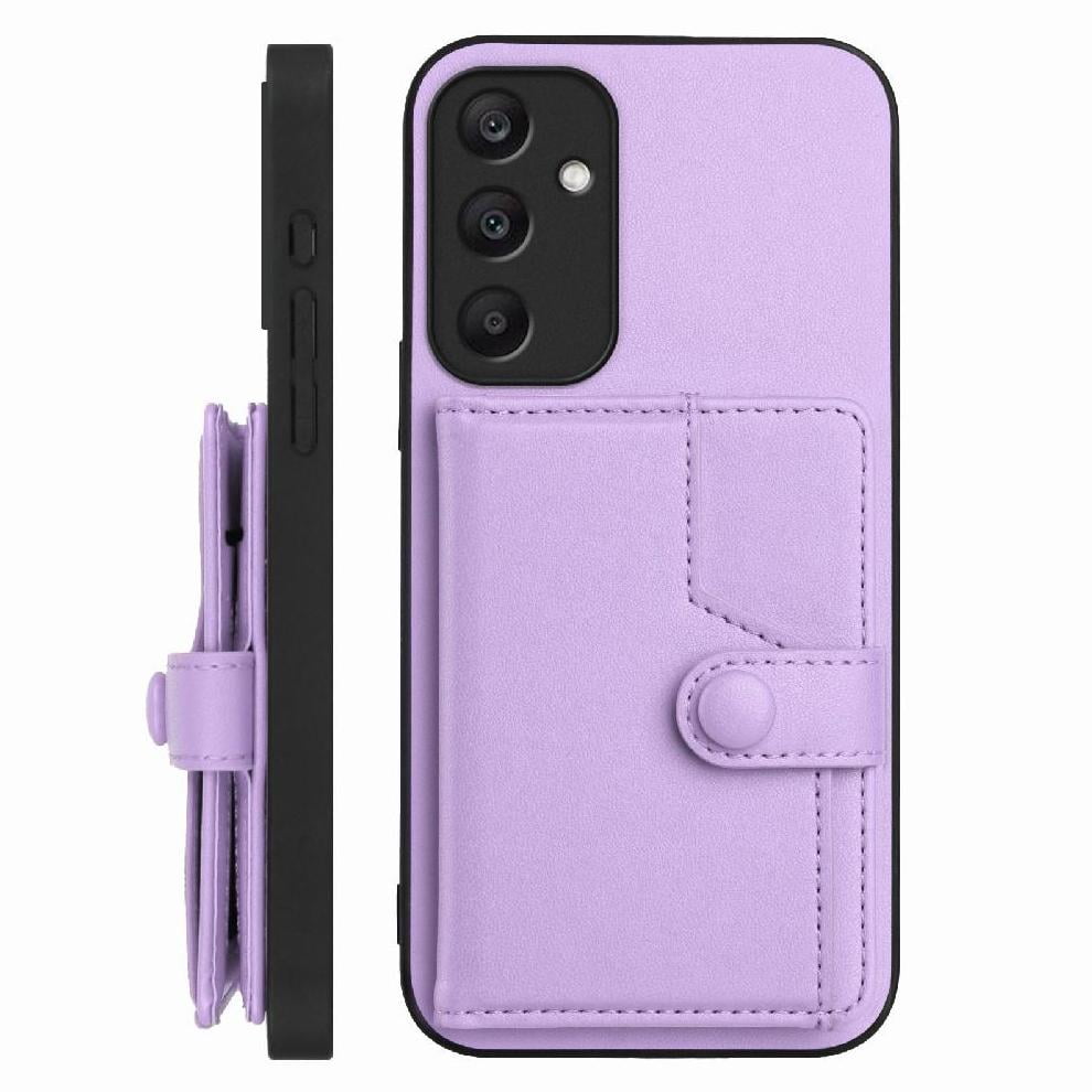Foxdock Funda Para Samsung Galaxy A25 Con Bloqueo Rfid - Diseño Elegante Con Cierre De Botón