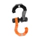 thumbnail image 4 of Accesorios De Grillete Dividido Con Anillo En D, Piezas De Repuesto, Grillete De Cabrestante De Remolque Premium, Negro Y Naranja, 4 of 5