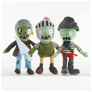Total Upgrate - Juguete Pack 6 Peluches Plantas Vs Zombies 28Cm Infantil