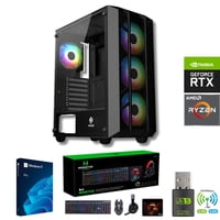 Amd - Pc Gamer Ryzen 7 5700X - 16Gb Ram - Rtx 5060 - 1Tb - Wifi - Proins