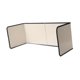 thumbnail image 5 of Guardia De Salpicaduras Plegable Pálido De Backs De Hoja Galvanizado Fácil De Limpiar Para Uso En El Hogar Beige Mediano, 5 of 5
