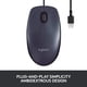 thumbnail image 3 of Ratón Logitech B100 con cable USB para ordenadores, color negro, 3 of 8