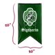 thumbnail image 5 of Banner Conquest Journals, escudo de Harry Potter Slytherin, 75 x 125 cm, 5 of 5