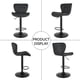 thumbnail image 5 of Juego de taburetes de bar Nalupatio Modern, ajustables, de piel sintética, 2 unidades, 5 of 7