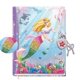 thumbnail image 2 of Diario DUDUBUY Sirena con candado para niños y niñas, 7 x 14 x 2 cm, 300 unidades, 2 of 5
