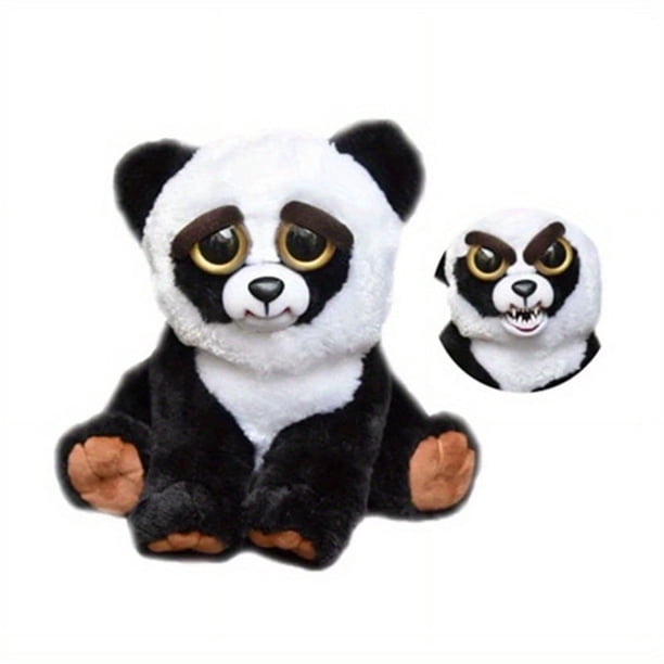 1pc, Cute Face-changing Bear, Naughty Small Plush Doll Toy, Face-changing Plush Doll, Creative Funny Toy, Cartoon Plush Toy, Room Decor, Home Decor, Holiday Gifts, Festival Supplies