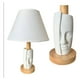 thumbnail image 2 of Lámpara Mesa Artística Funcional Decorativa Blanca Jhn, 2 of 3