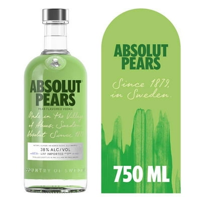Vodka Pears 40° Botella 750 Ml Absolut