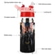 thumbnail image 3 of El Caballero OscuroBotella de Agua con Tapa Pop Top de Un Toque, Acero Inoxidable, a Prueba de Fugas, para Deportes, Botella Infantil rosa 12 oz, 3 of 6