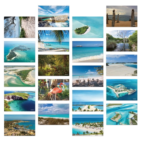 Postales Dear Mapper 20 unidades/Set 10 x 14,8 cm Bahamas