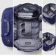 thumbnail image 4 of Bolso De Viaje Belug Amplio Genérico De Mano azul, 4 of 4