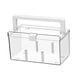 thumbnail image 5 of Organizador De Estuche De Primeros Auxilios Con Asa, Caja De Maquillaje Para Lugar De Trabajo, Gimnasio, Deportes, Transparente, 5 of 5