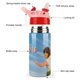 thumbnail image 3 of DavidBotella de Agua con Tapa Pop Top de Un Toque, Acero Inoxidable, a Prueba de Fugas, para Deportes, Botella Infantil rosa 12 oz, 3 of 6