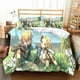thumbnail image 1 of Z-Zelda Pattern Quilt Cover Pillowcase Bedding Two or Three Piece Set Multi Size Comforter Set Duvet Cover Bedding Sets Bed Sheets, 1 of 5