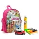 thumbnail image 3 of Mouk Mochila Escolar para Niños y Niñas, Mochila Infantil Ligera de Alta Calidad, Grande y Duradera ROSA, 3 of 6