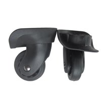 Magideal - A35 Reemplazo De Rueda De Cojinete De Carga Universal Maleta Ruedas Rotación De 360 Grados Rueda Silenciosa Para Reparación , Negro