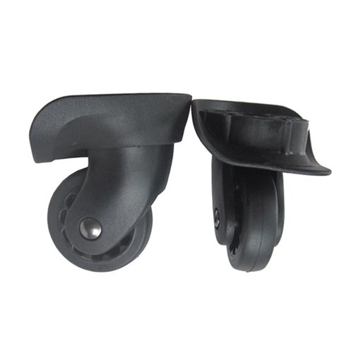 Magideal - A35 Reemplazo De Rueda De Cojinete De Carga Universal Maleta Ruedas Rotación De 360 Grados Rueda Silenciosa Para Reparación , Negro