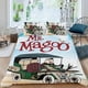 thumbnail image 2 of Sr. Magoo Conjunto de sábanas temático, trío de piezas, cómodo y amigable con la piel, diseño único, regalo de decoración para el hogar para familiares, amigos y fans, 90 cm * 190 cm, 2 of 6